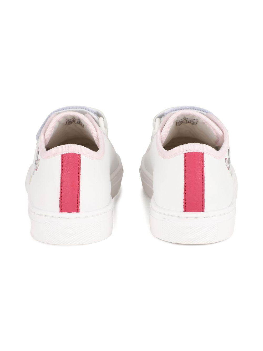 Scarpe per bambina The Marc Jacobs x Mickey Mouse bianche con punta tonda W60824 10P THE MARC JACOBS KIDS