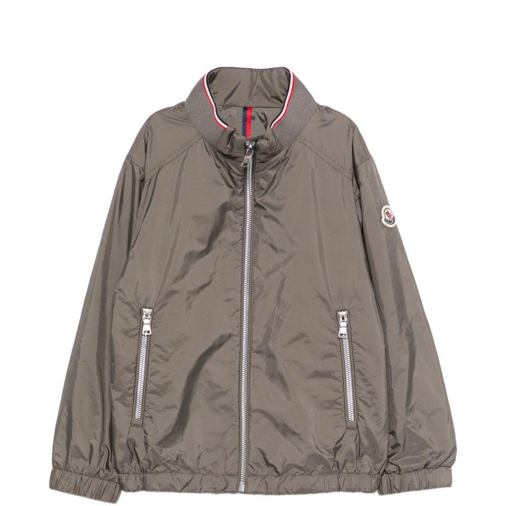 Giubbino per bambino Moncler Enfant grigio con cerniera hilmi L19541A0003953A5E 93B MONCLER KIDS