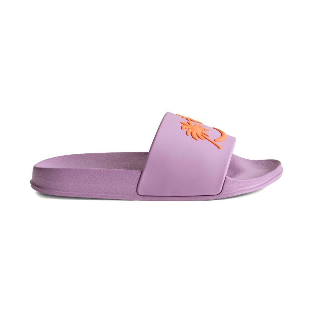 Sandali Zhappy per bambina Molo lilla con motivo Palm Tree 7S26U201 5640 MOLO KIDS