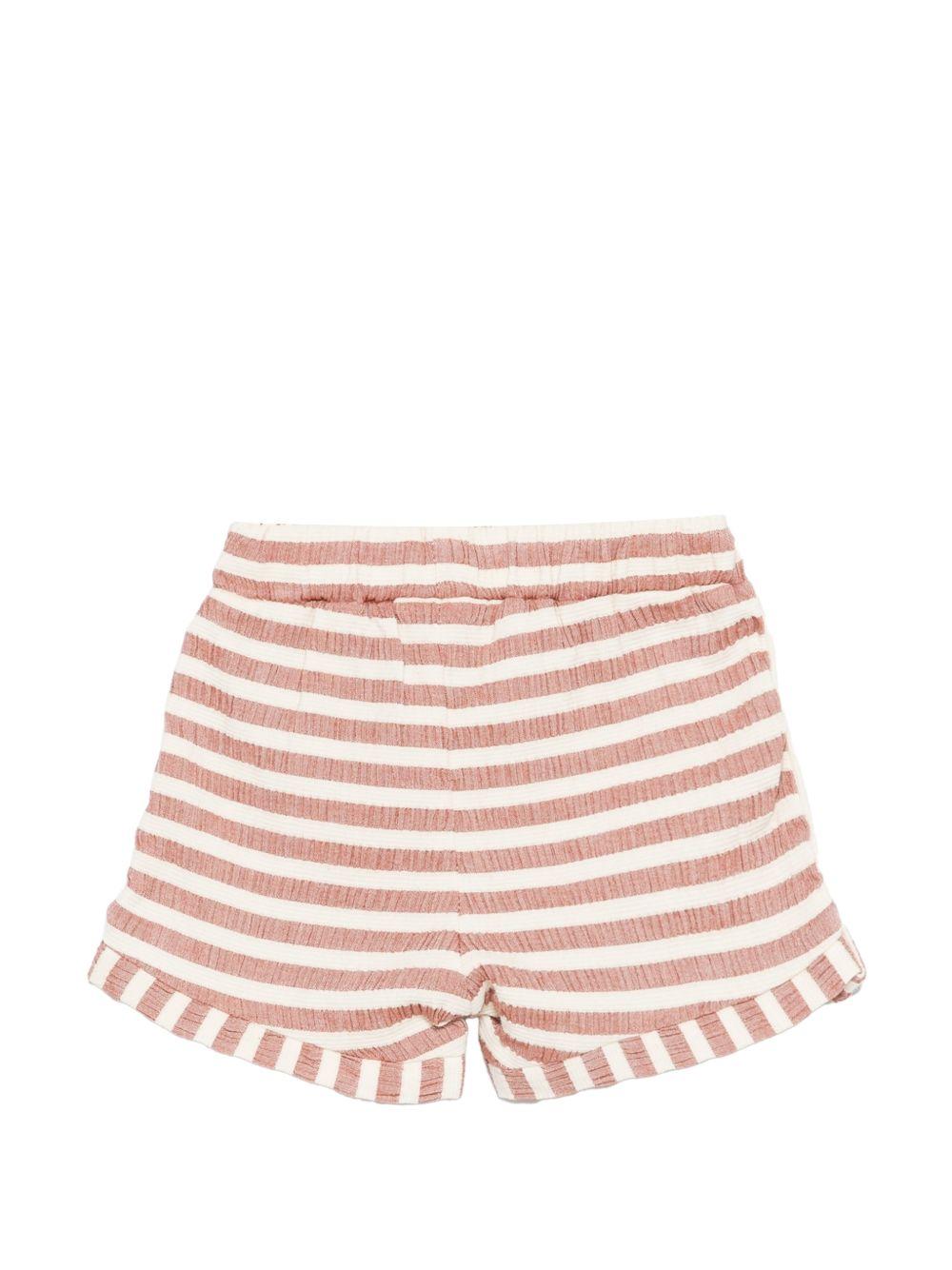 Shorts per neonata Donsje multicolor con design a righe 4116400 S0001 DONSJE KIDS