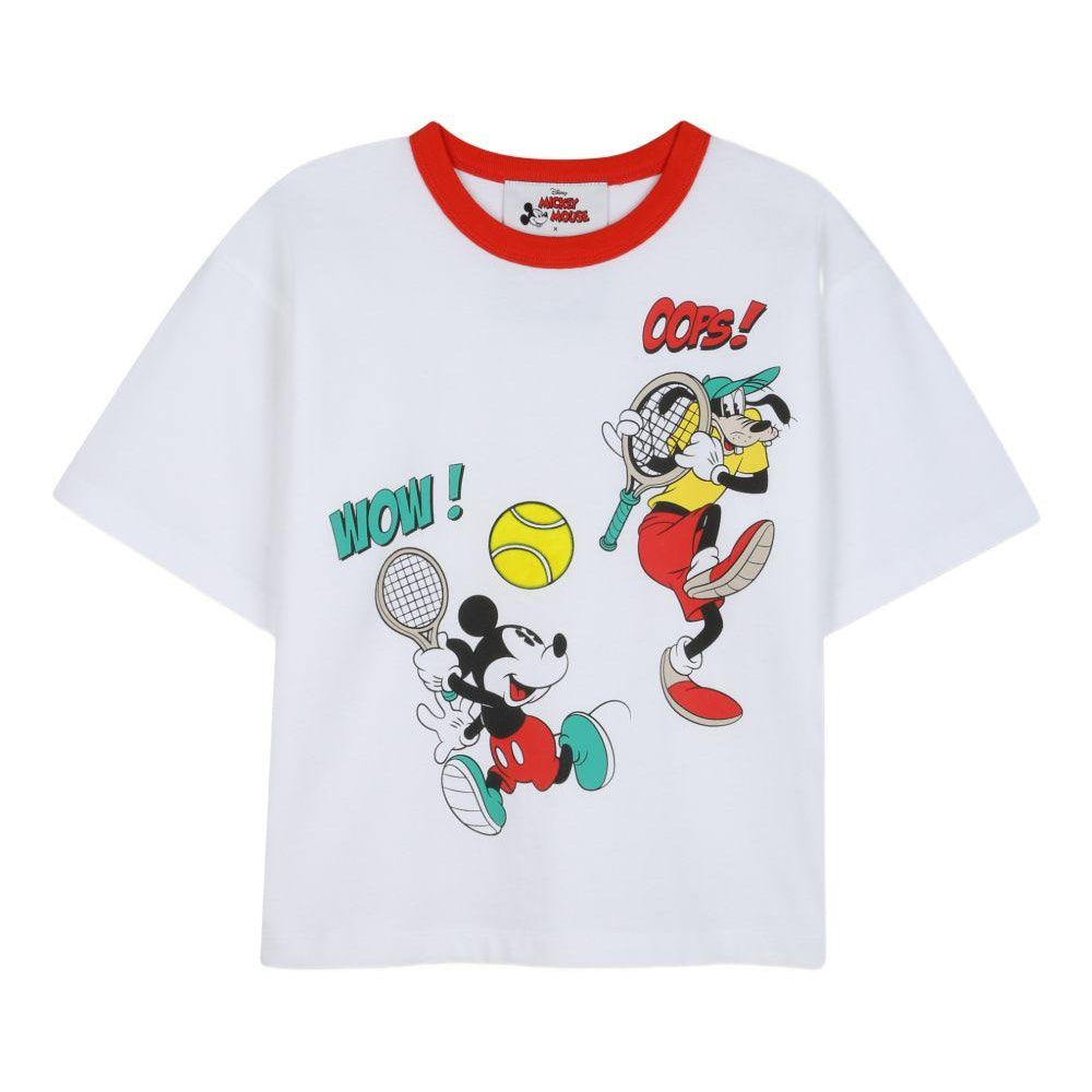 T-shirt per bambino The Marc Jacobs Kids x Disney bianca con stampa Mickey Mouse W60767 10P THE MARC JACOBS KIDS