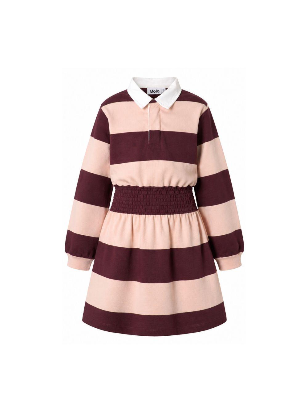 Abito per bambina Molo Kids multicolore con design a righe orizzontali 2W26E201 5016 MOLO KIDS