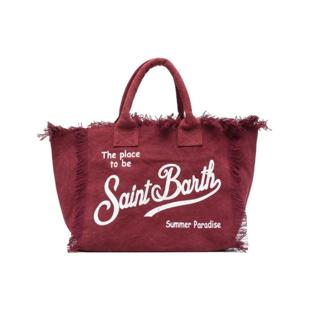 Borsa Vanity MC2 Saint Barth rossa con dettaglio frange VANI001 00171L MC2 ST. BARTH KIDS