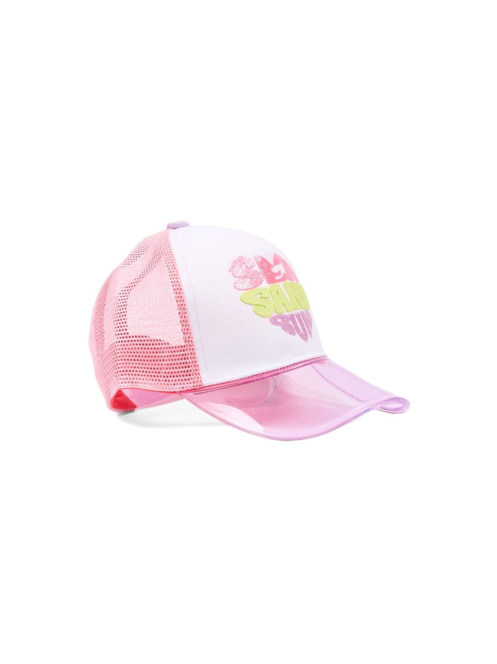 Cappello per bambina Billieblush rosa con logo U22014 10P BILLIEBLUSH KIDS