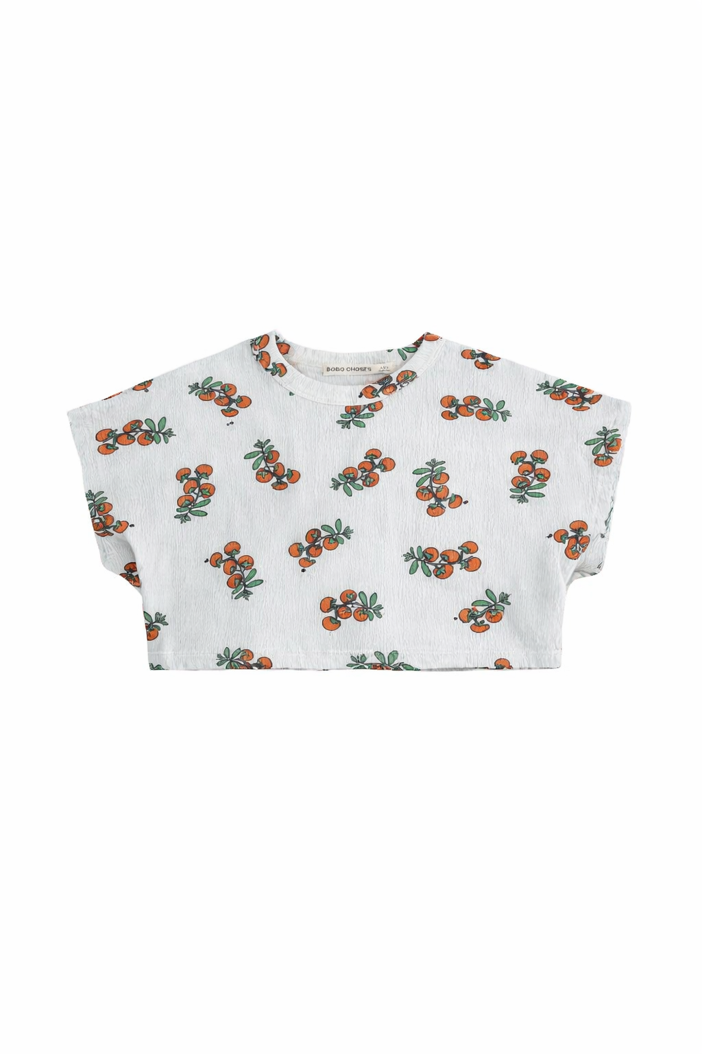Top per bambina Bobo Choses azzurro con design crop B126AC023 451 BOBO CHOSES