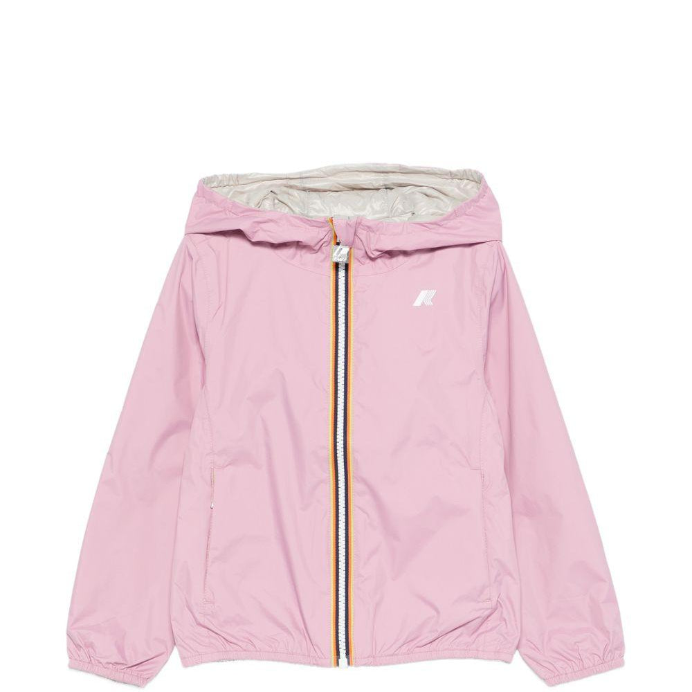 Giubbino per bambina K-Way Kids rosa con cerniera K61313W C64 K-WAY KIDS