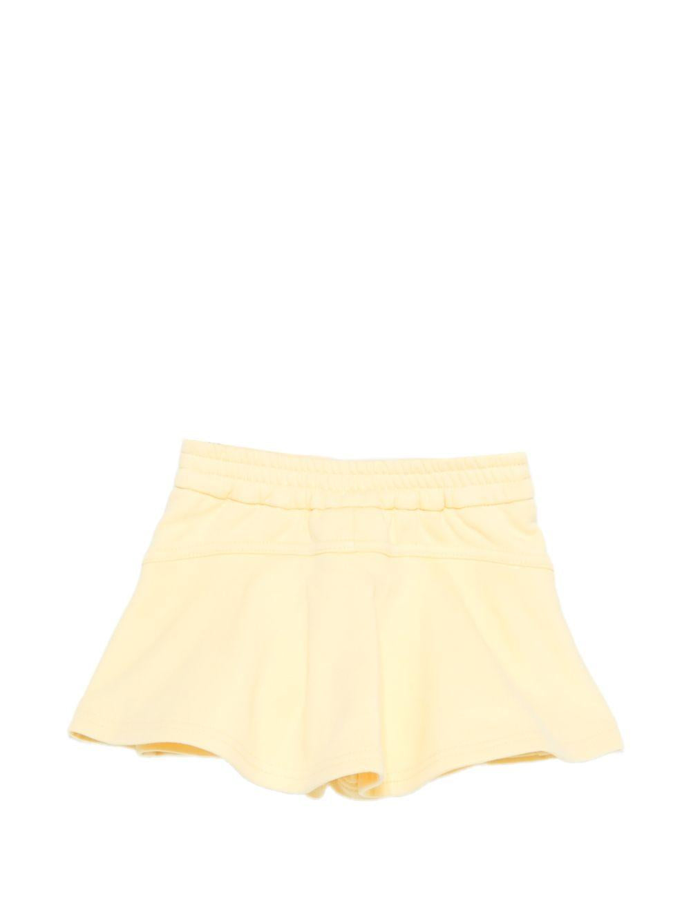 Shorts per neonata Givenchy Kids gialli con vita elasticizzata H31183 524 GIVENCHY KIDS