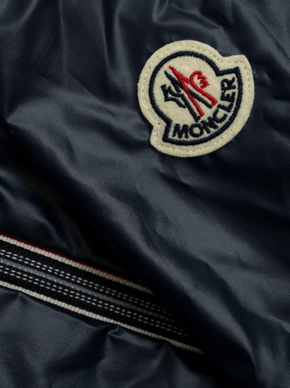 Giubbino per bambino Moncler Enfant rosso reversibile con cappuccio e orli elasticizzati K19541A00114597YW 455 MONCLER ENFANT