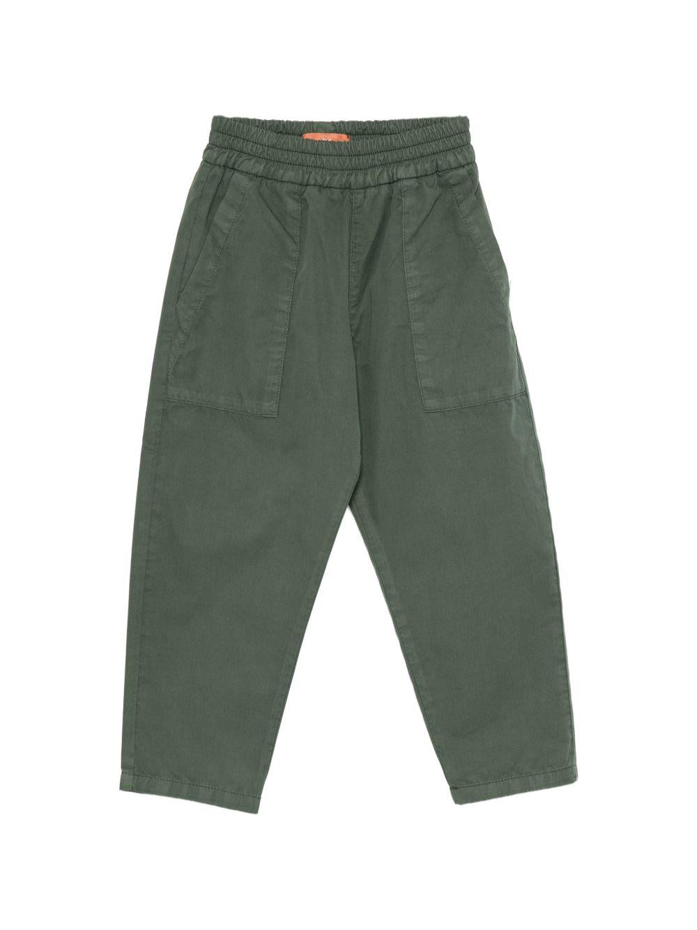 Pantaloni per bambino Etro Kids verde con vita elasticizzata MZ6H80 G0222 70J MISSONI KIDS