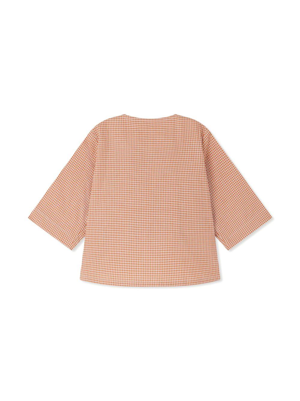 Camicia per neonato Bonpoint Emil arancione in cotone S05OSHW00001 365A BONPOINT