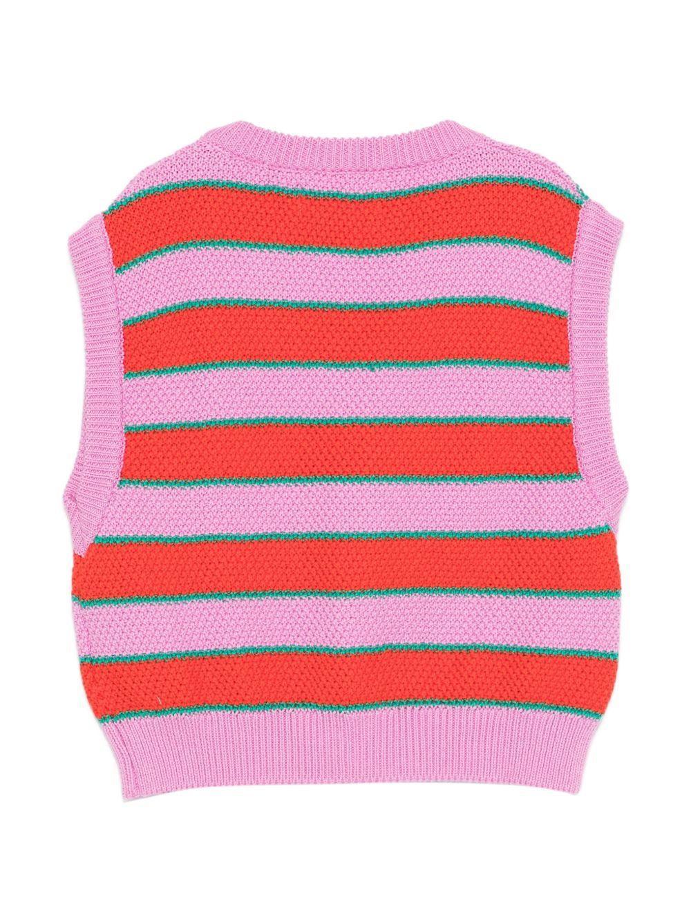 Top per bambina Bobo Chose multicolore con design a righe B126AC116 511 BOBO CHOSES KIDS