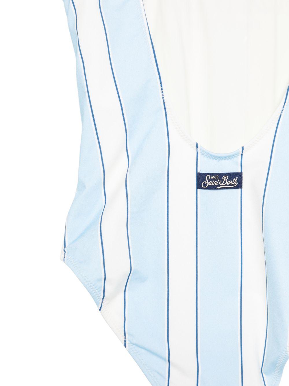 Costume per bambina MC2 Saint Barth Kids multicolore con design a righe CARA001 03087L MC2 ST. BARTH KIDS