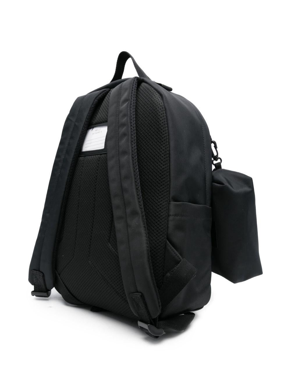 Zaino per bambino Boss Kids nero con tasche applicate J53176 09B BOSS KIDS