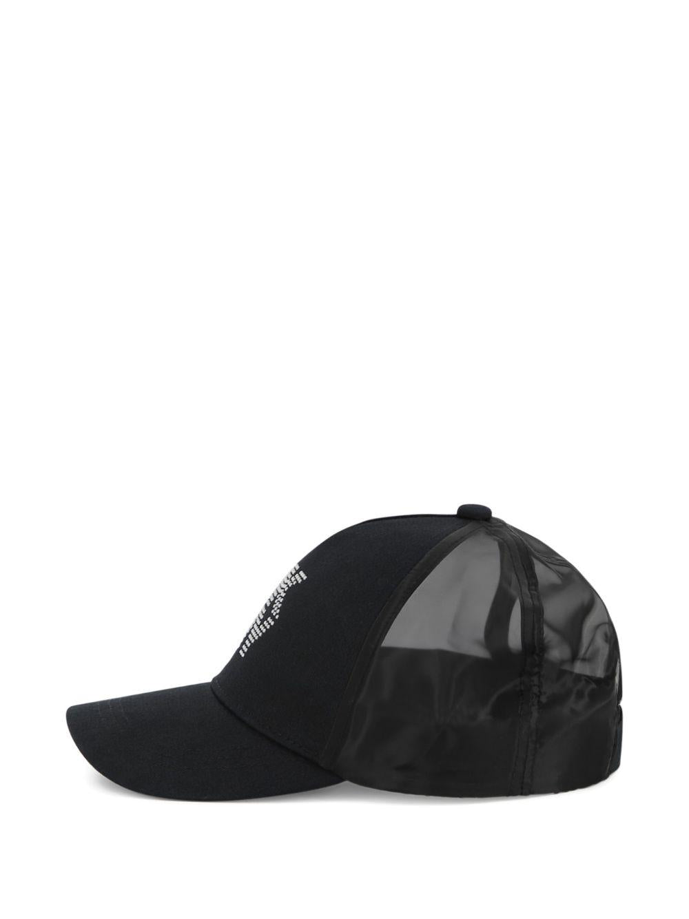 Cappello per bambina DKNY Kids nero con logo D62642 09B DKNY
