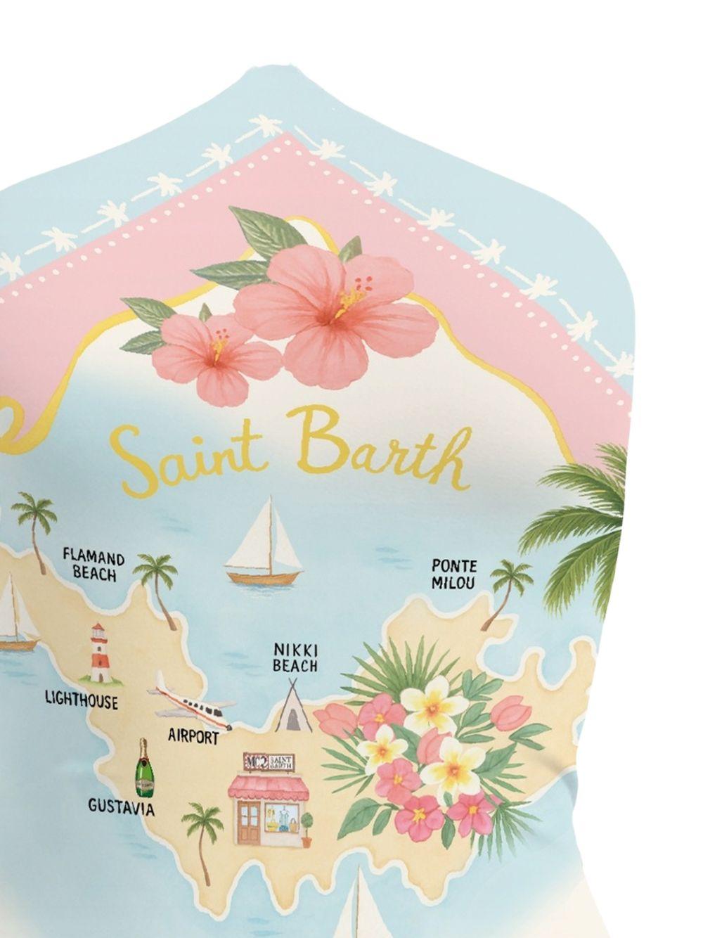 Costume da bagno da donna MC2 Saint Barth multicolore con stampa grafica MRYE001 09097L MC2 ST. BARTH