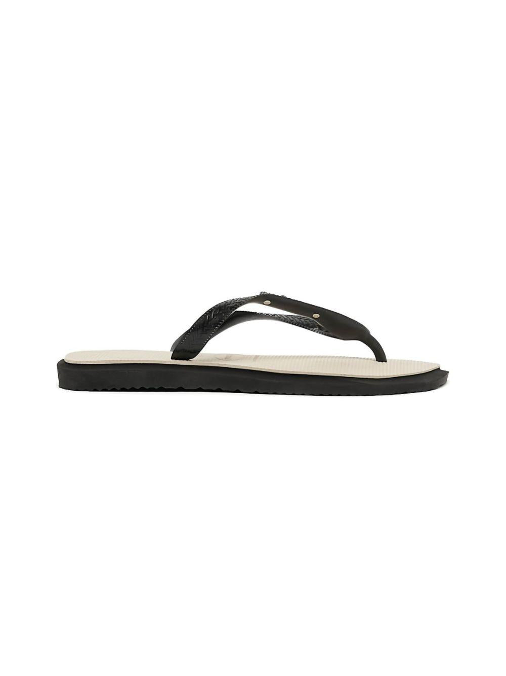 Infradito da donna Havaianas nero con logo sul cinturino 4149944 0090 HAVAIANAS