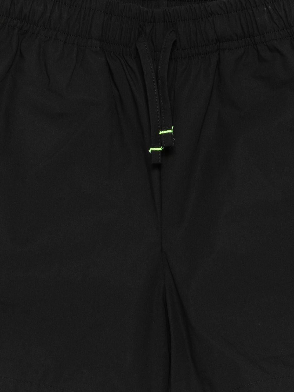 Shorts per bambino MSGM Kids nero con coulisse S6MSJBBE190 110 MSGM KIDS