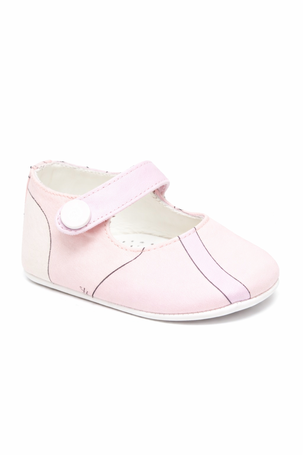 Scarpe per neonata Emilio Pucci Junior rosa con cinturino PY0076 S0232 508LI EMILIO PUCCI KIDS