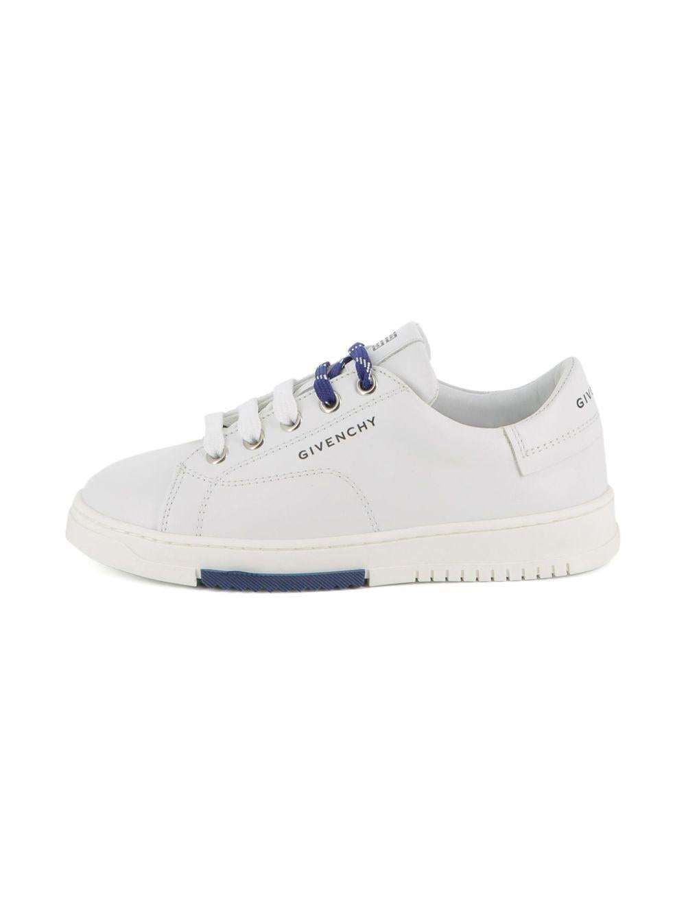 Sneakers per bambino Givenchy Kids bianche con logo goffrato H31042 10P GIVENCHY KIDS