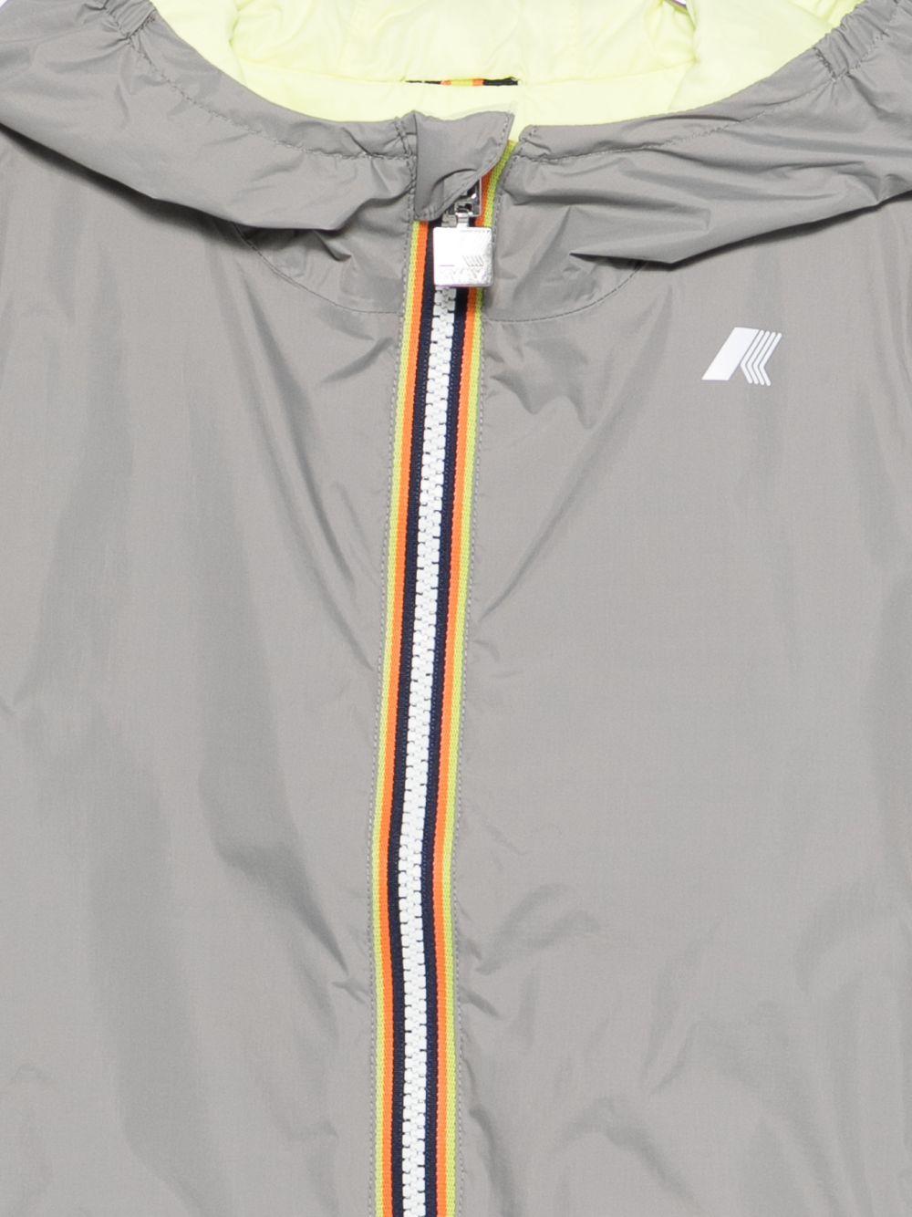 Giubbino per bambino K-Way Kids grigio con cerniera K61314W C69 K-WAY KIDS