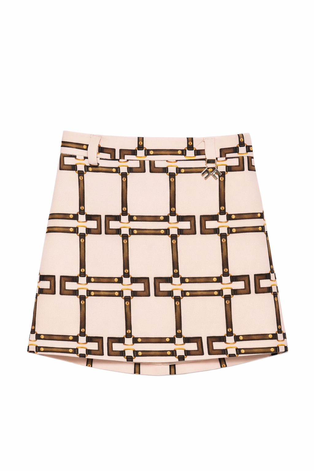 Gonna per bambina Elisabetta Franchi La Mia Bambina rosachiaro con fibbia EFGO2120GAE01 C053 ElISABETTA FRANCHI