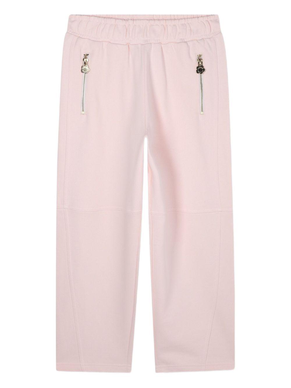 Set tuta sportiva per bambina Kenzo Kids rosa con logo Kenzo K61335 46M KENZO KIDS