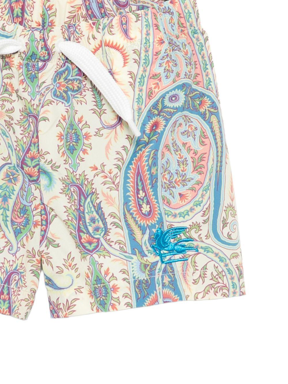 Costume da bagno per neonato ETRO KIDS beige con motivo paisley GYC509 N0433 107MC ETRO KIDS