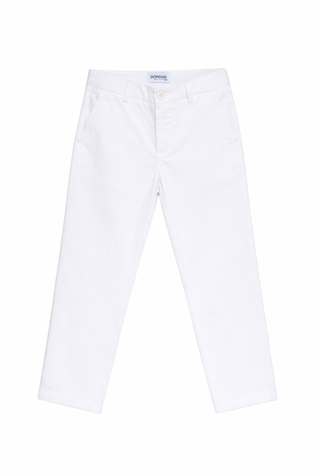 Pantaloni per bambino DONDUP Kids bianchi con tasca posteriore DMPA1800CE039 B000 DONDUP KIDS