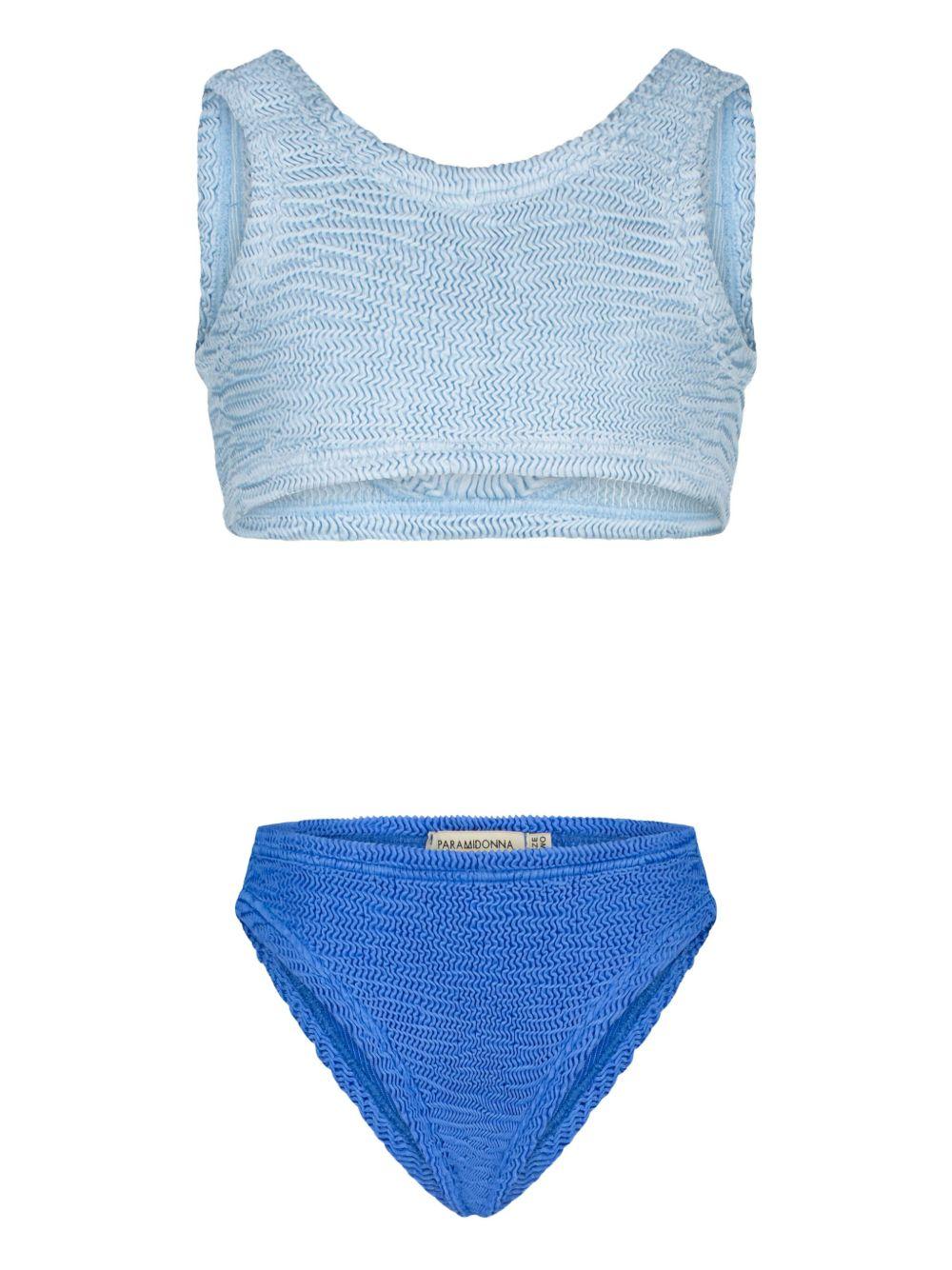 Bikini Katy per bambina Paramidonna Kids multicolore con vita elasticizzata SS25KSAZ SKY/AZURE PARAMIDONNA KIDS
