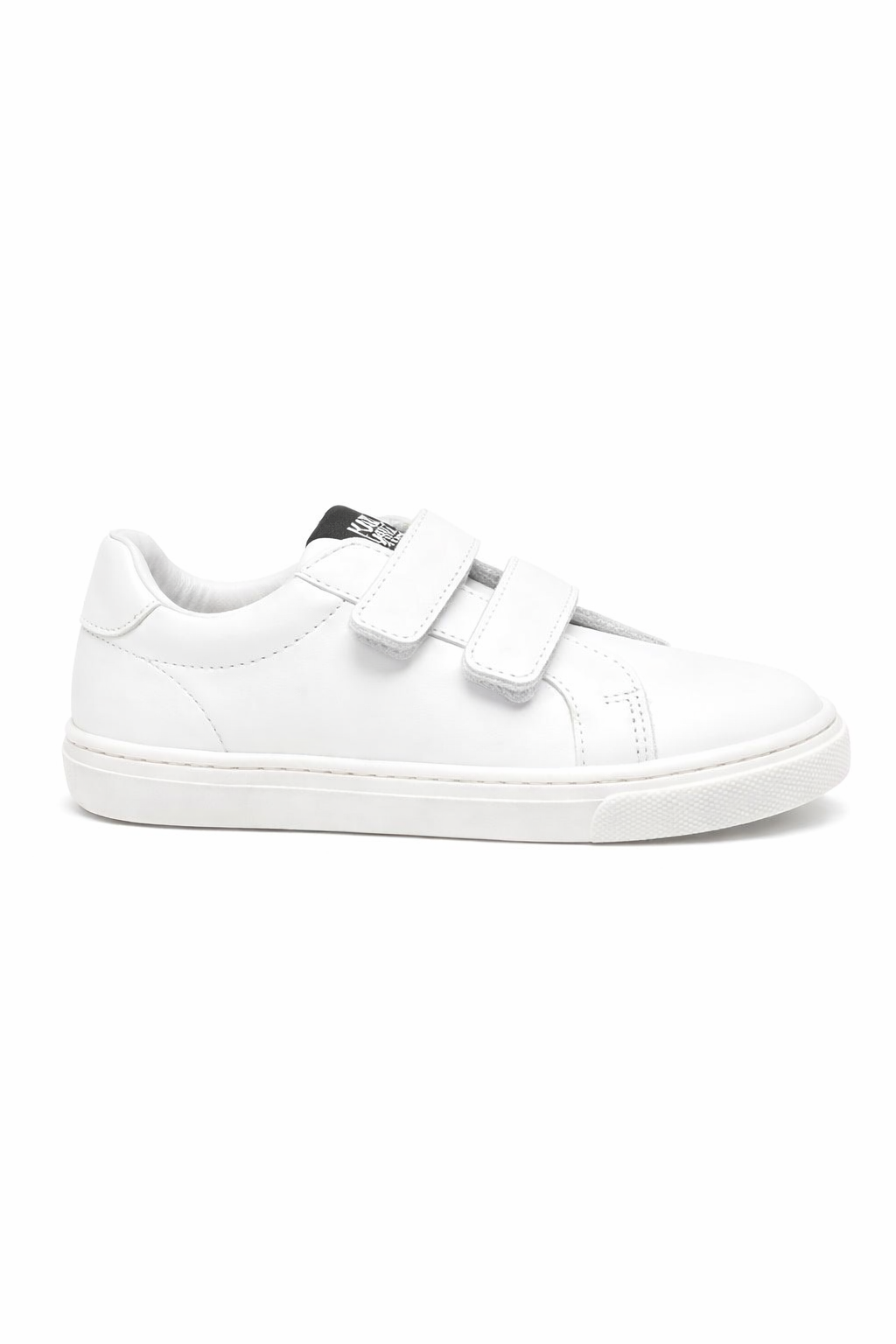 Sneakers per bambini Karl Lagerfeld Kids bianche con dettaglio traforato Z31186 10P KARL LAGERFELD KIDS