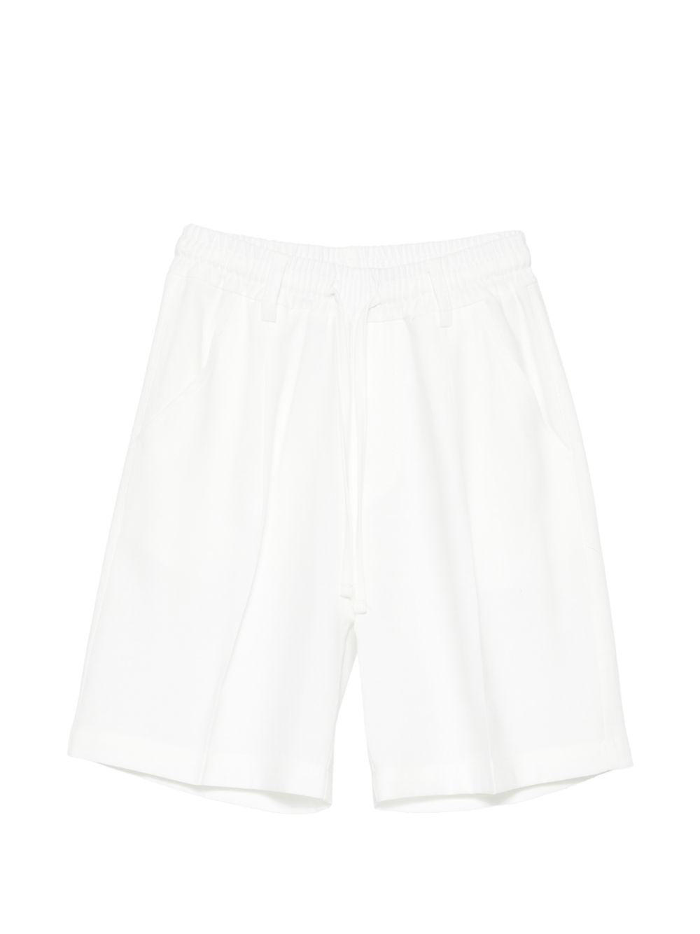 Shorts per bambino Paolo Pecora Kids bianco gesso con coulisse PP4303 GESSO PAOLO PECORA KIDS