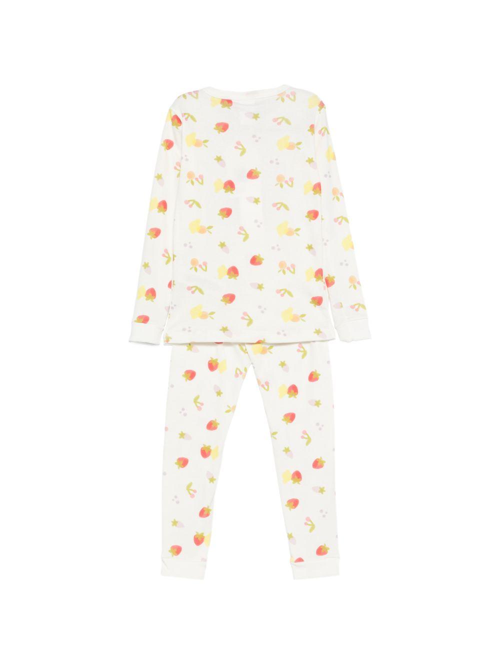 Pigiama per bambina Petit Bateau multicolore con stampa floreale A0FP7 01 PETIT BATEAU KIDS
