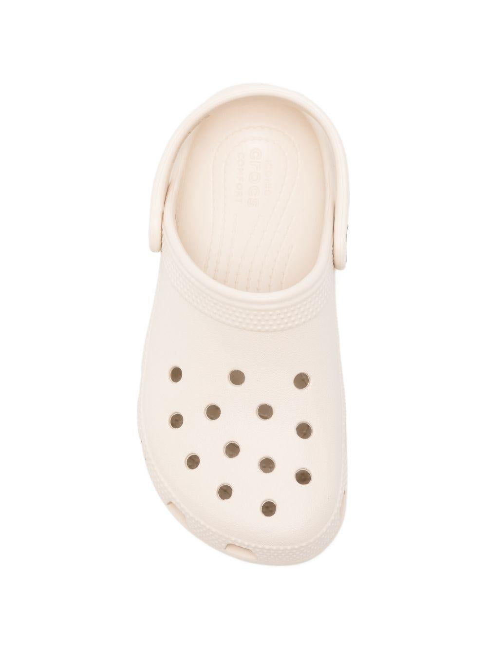 Ciabatte Classi K per bambini Crocs Kids beige con dettagli traforati 206991 FRAP CROCS KIDS