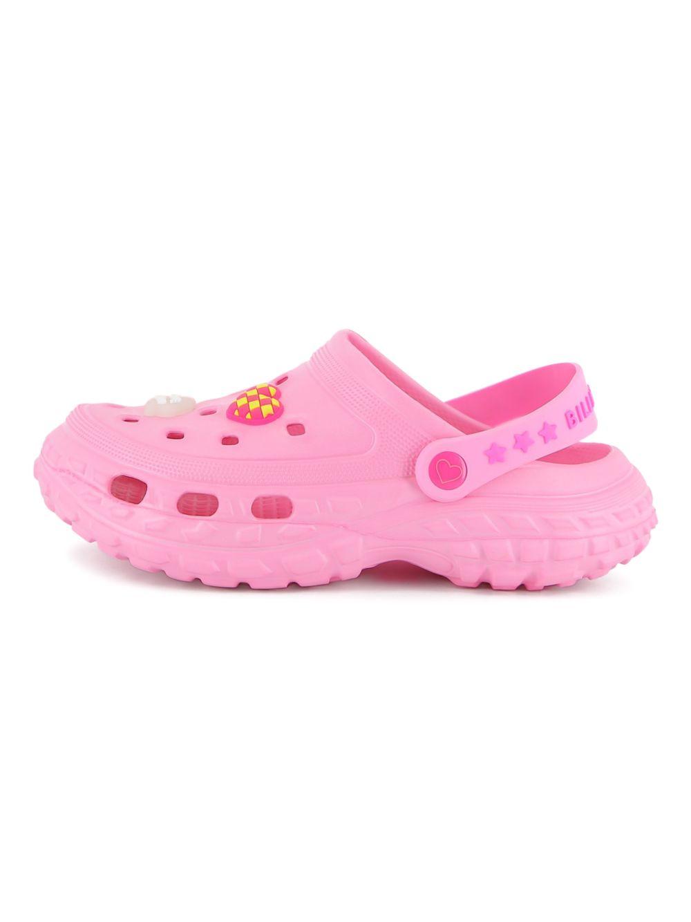 Clogs per bambina Billieblush rosa con applicazione fiori U21994 46N BILLIEBLUSH KIDS