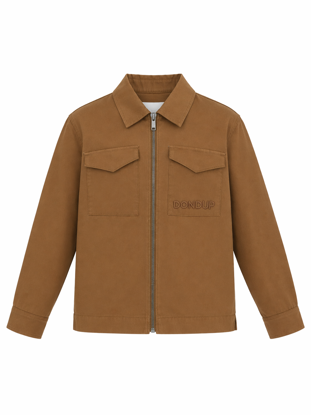 Giacca per bambino DONDUP KIDS marrone con logo DMGC0230TV124 6009 DONDUP KIDS