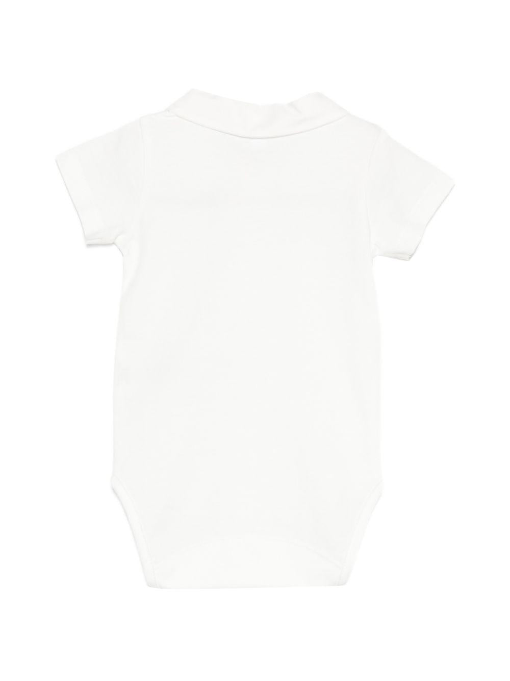 Body per neonati Tartine & Chocolat bianco con colletto ricamato CC11020 41 TArtine & Chocolat KIDS