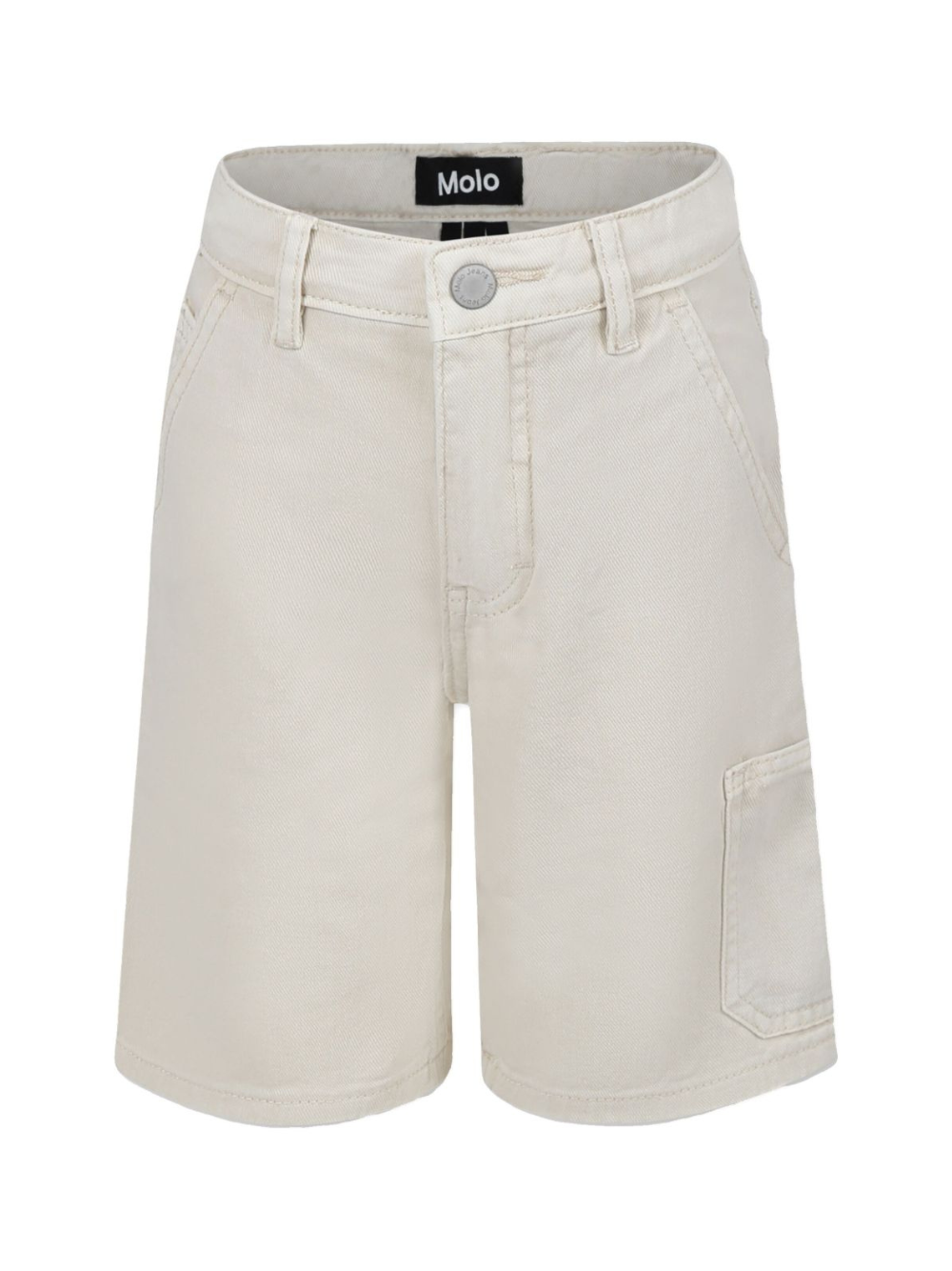 Bermuda cargo per bambino Molo beige con due tasche laterali 1S25H110 8955 MOLO KIDS
