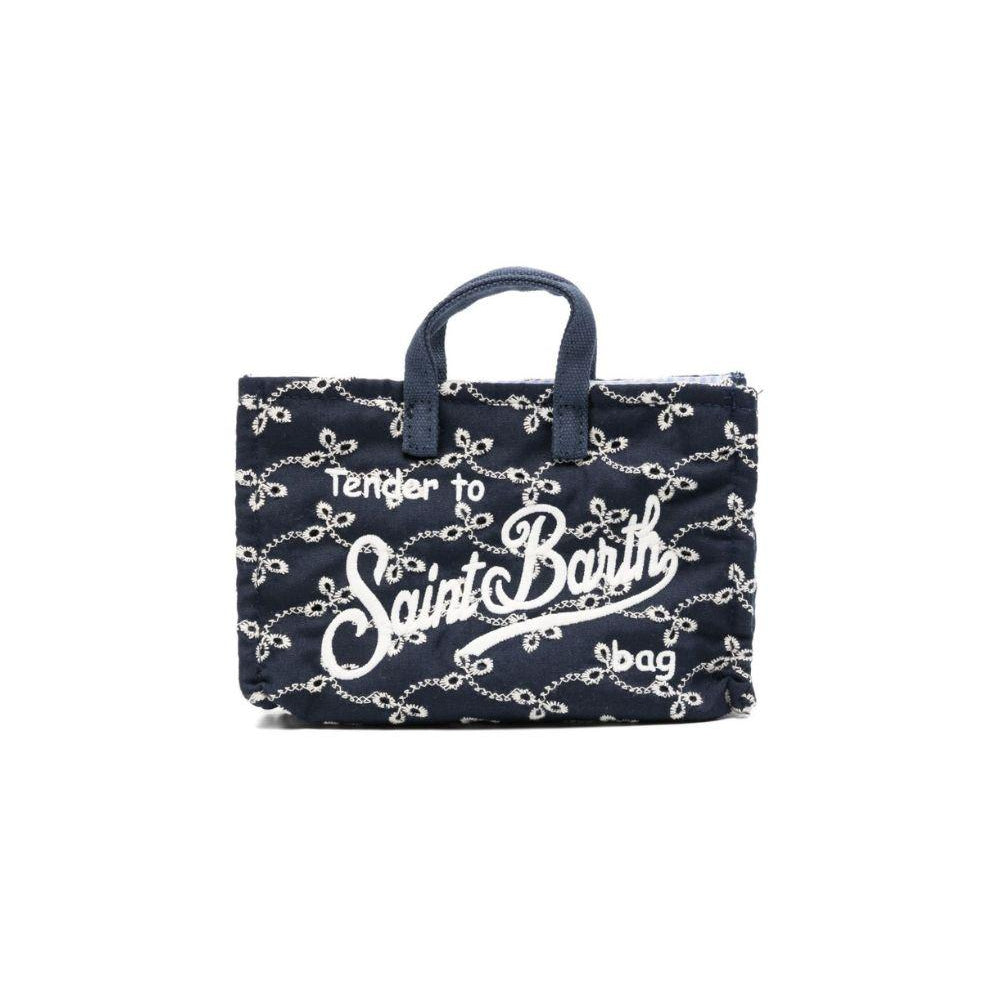 Phone Bag MC2 Saint Barth blu con logo sul davanti PHONE012 00560L MC2 ST. BARTH KIDS