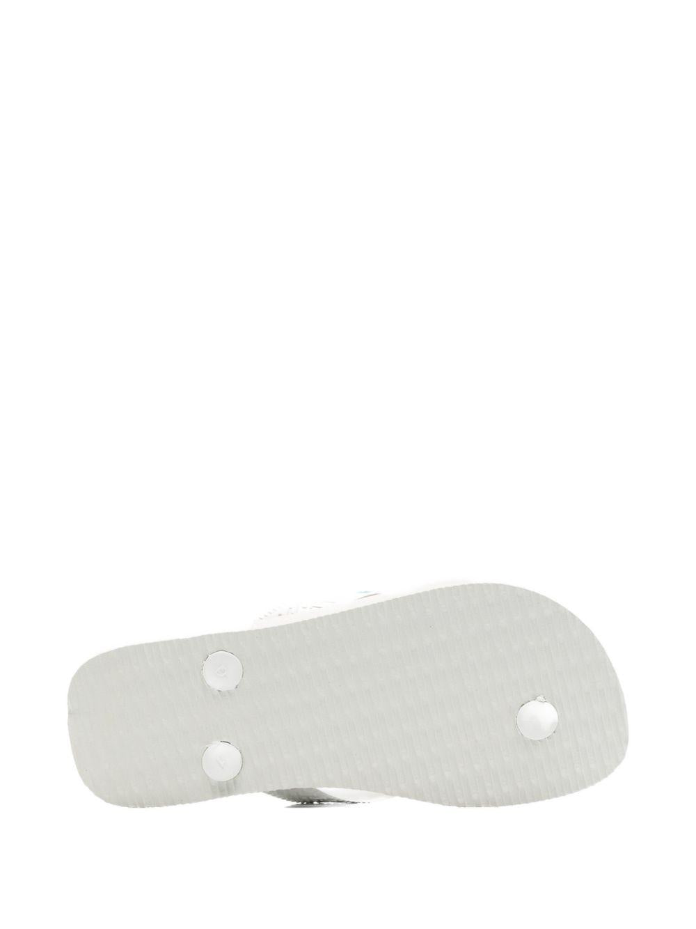Infradito per bambino Havaianas Kids x Marvel bianco con logo in rilievo 4148300 7854 HAVAIANAS KIDS