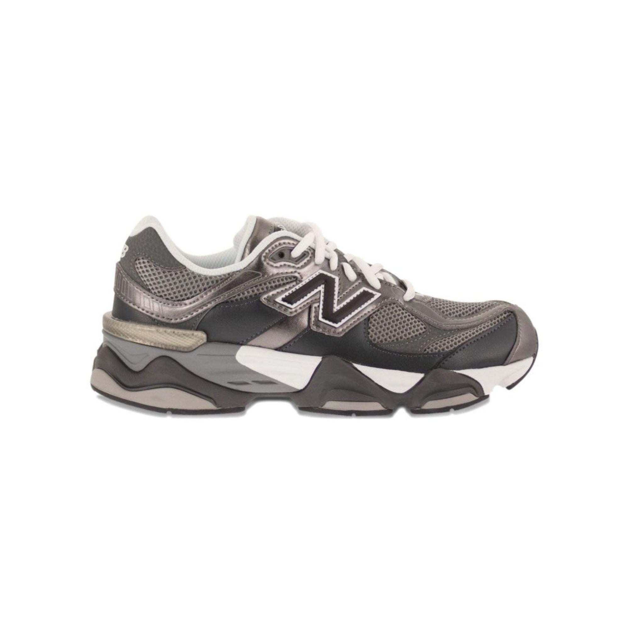 Sneakers per bambini New Balance Kids 9060 grigie con logo applicato G9060 3BN NEW BALANCE KIDS