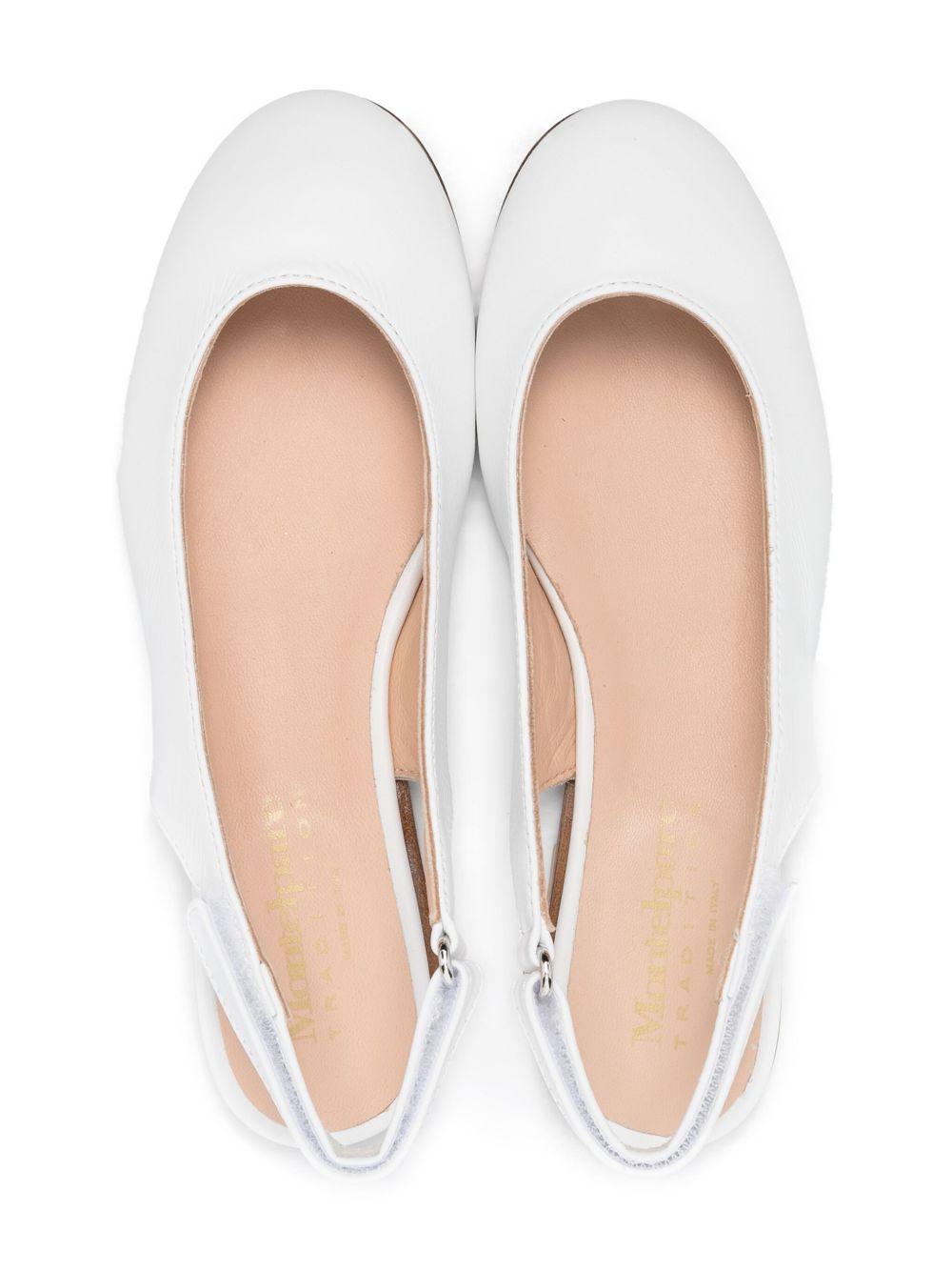 Ballerine per bambina Andrea Montelpare Saint Trope bianche con punta tonda MT11627 VAR1 MONTELPARE TRADITION KIDS