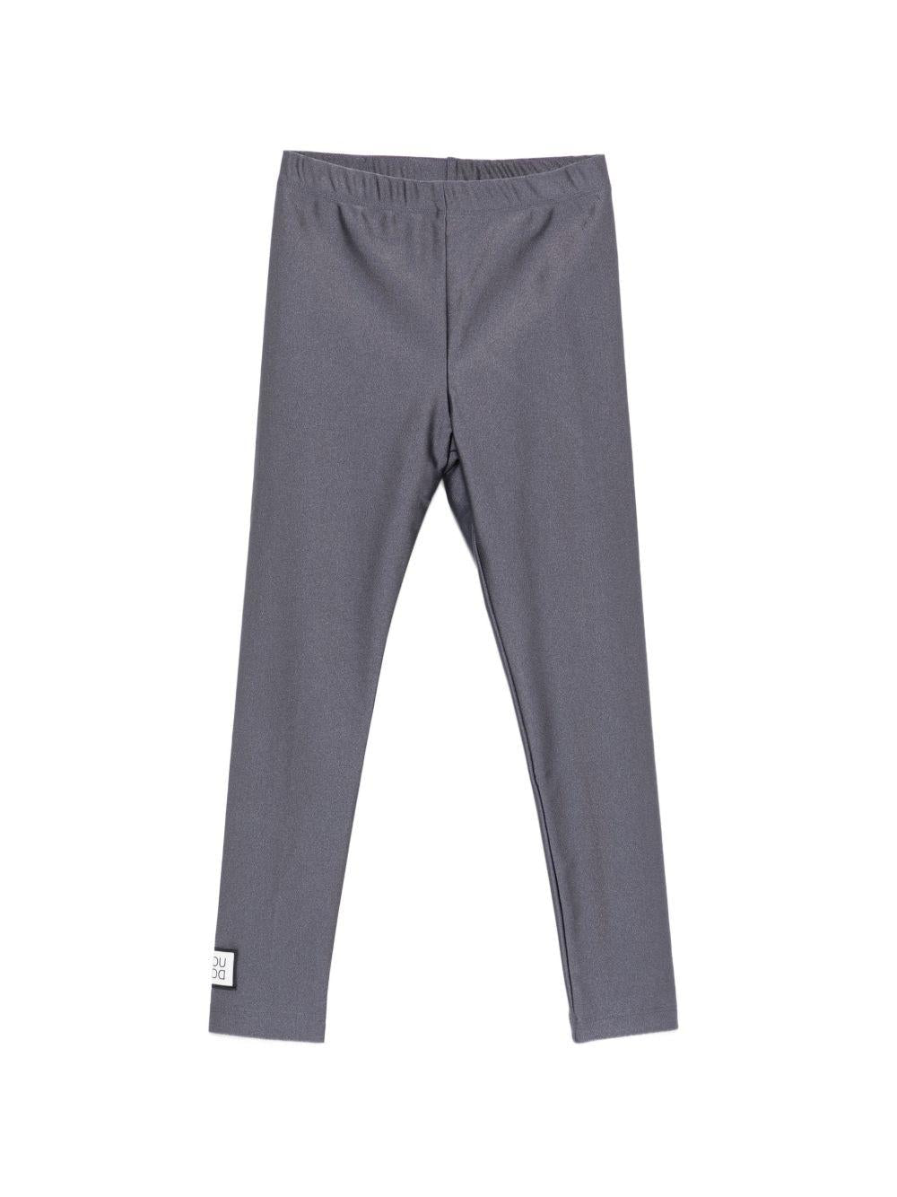 Leggins per bambina Douuod Kids grigio con vita elasticizzata - Rubino Kids