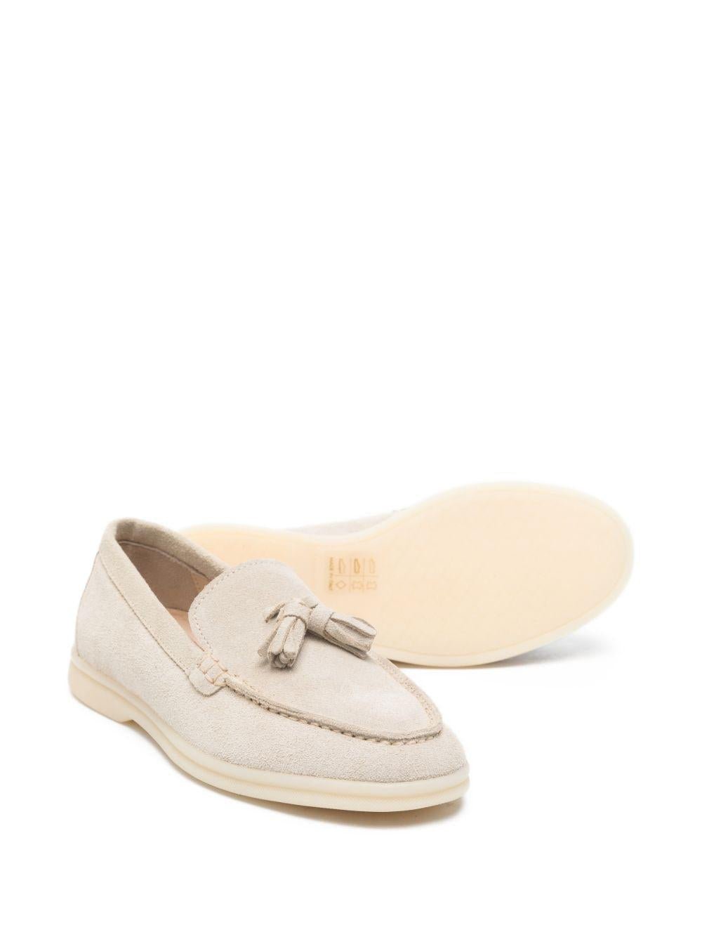 Mocassini per bambino Colorichiari beige con nappa - Rubino Kids