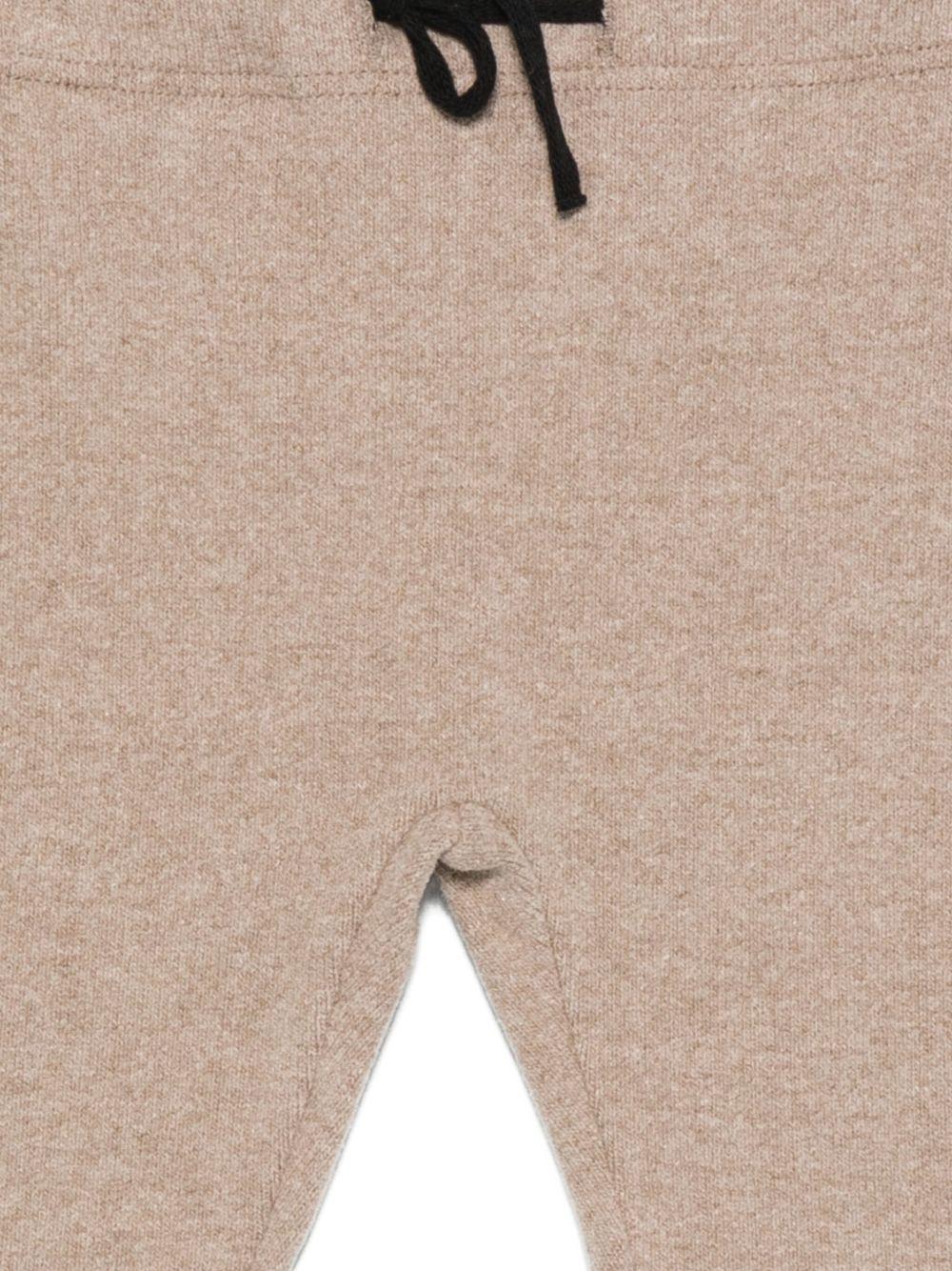 Pantaloni per neonata Album Di Famiglia Kids beige con coulisse - Rubino Kids