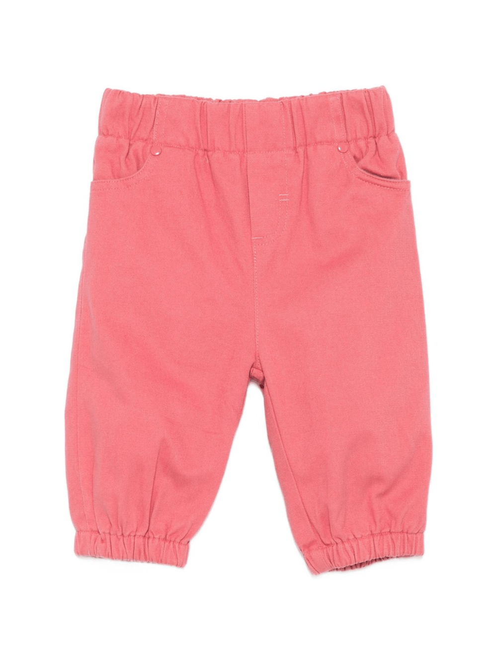 Pantaloni per neonata Stella McCartney Kids rosa con vita elasticizzata - Rubino Kids