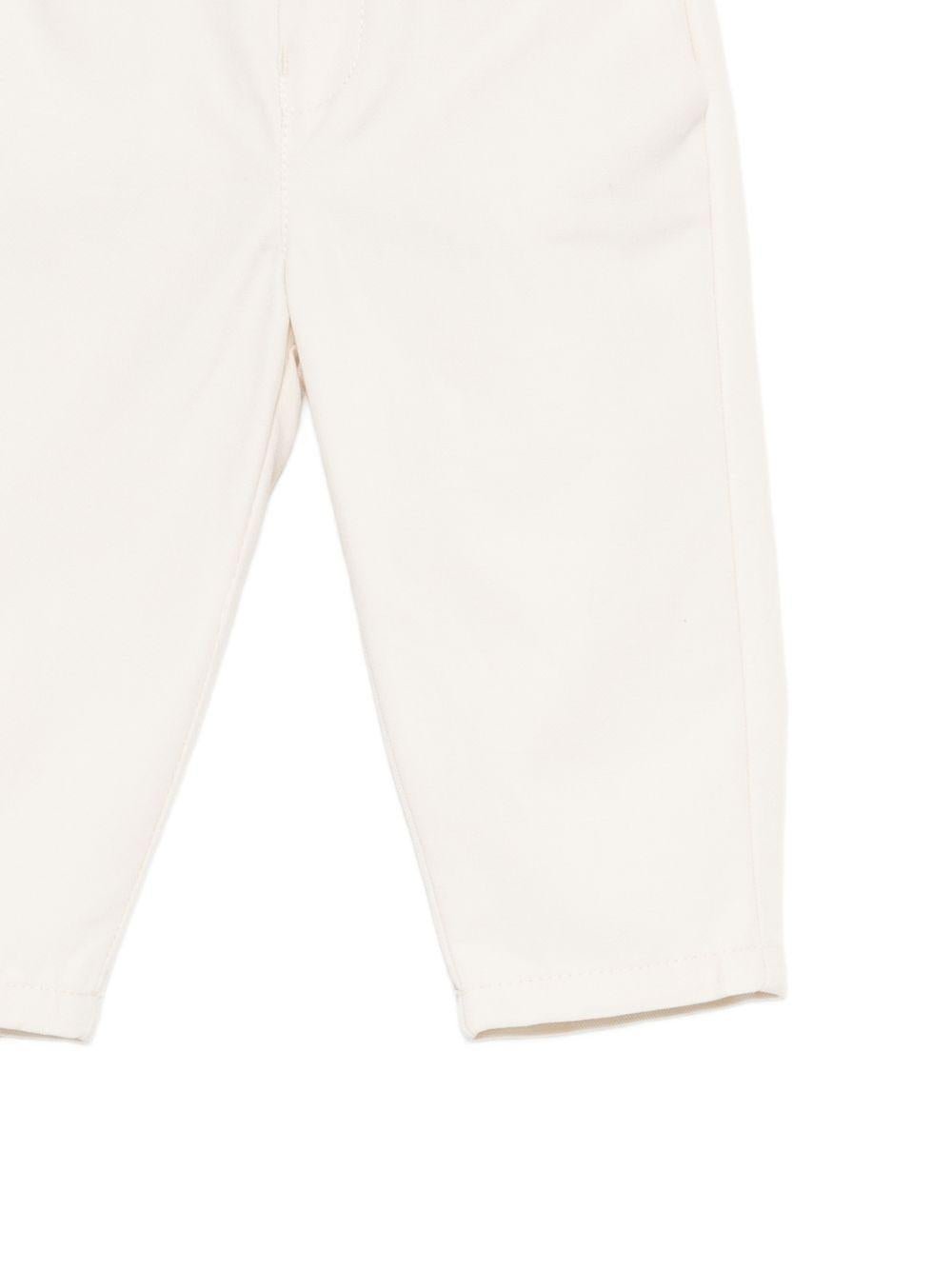Pantaloni per neonato Fay Kids beige con bottoni - Rubino Kids