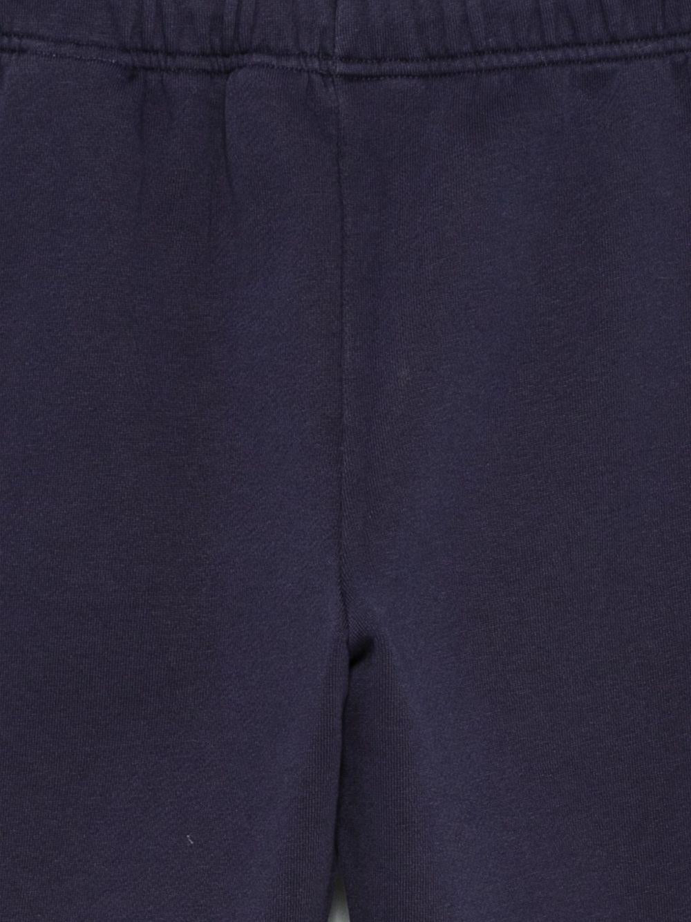 Pantaloni sportivi per bambino Palm Angels Kids blu con stampa con logo - Rubino Kids