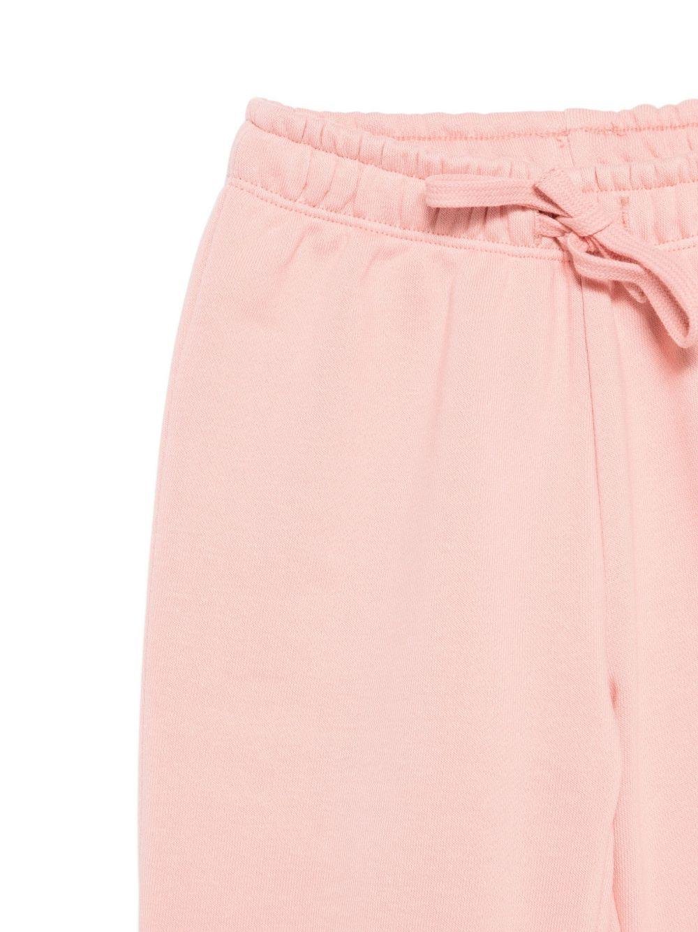 Pantaloni sportivi per neonata Konges Slojd rosa con elastico in vita - Rubino Kids