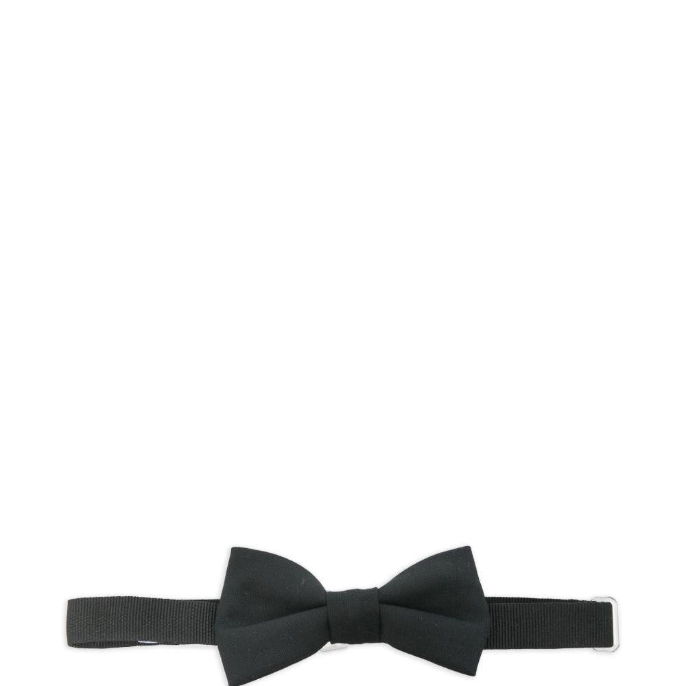 Papillon per bambino Paolo Pecora Kids nero a tinta unita - Rubino Kids