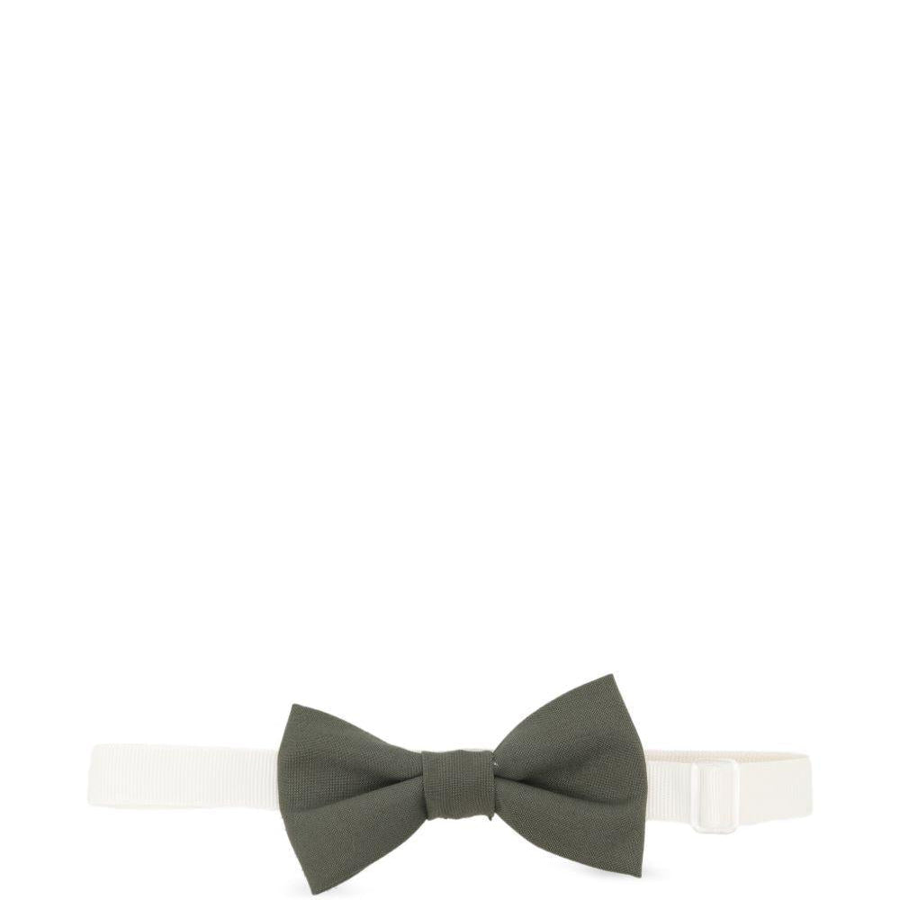 Papillon per bambino Paolo Pecora Kids verde a contrasto - Rubino Kids